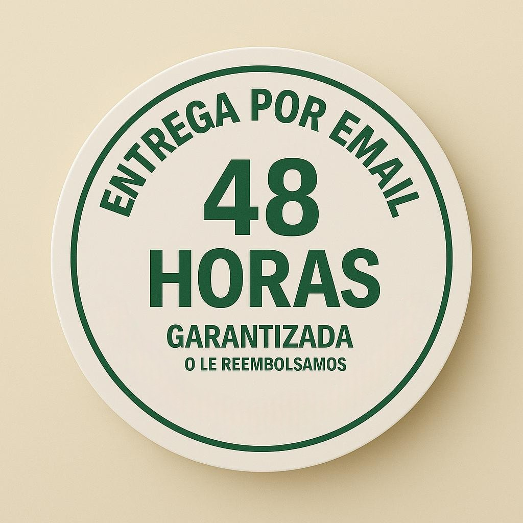 Entrega en 48h garantizada - O te devolvemos tu dinero
