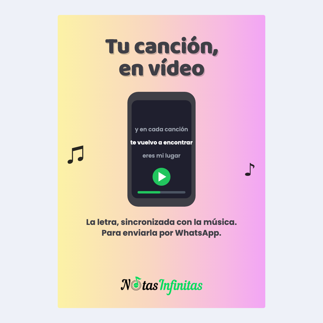 Tu canción, en vídeo